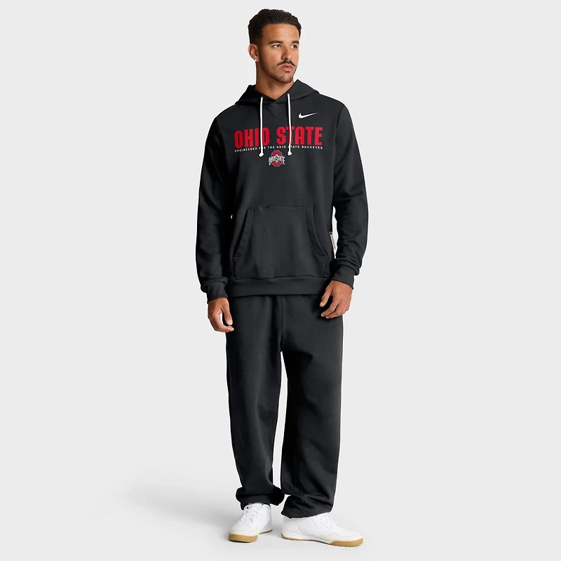 Nike Ohio State Buckeyes 2025 Sideline Standard Issue Dri-FIT Hoodie