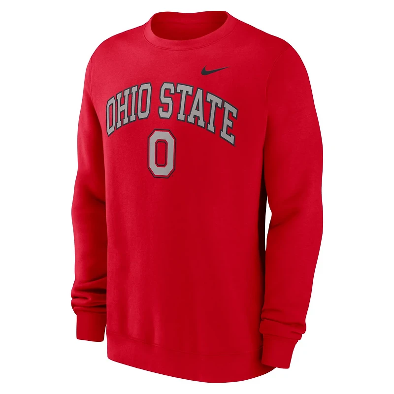 Nike Ohio State Buckeyes Arch Pullover Sweatshirt