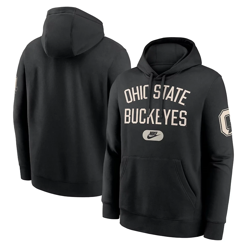 Nike Ohio State Buckeyes Club Fleece Fashion Hoodie