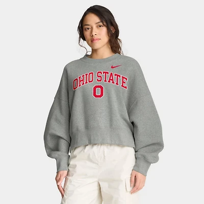 Nike Ohio State Buckeyes Oversized Phoenix Arch Pullover Sweatshirt