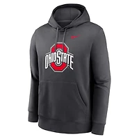 Nike Ohio State Buckeyes Primetime Club Fleece Pullover Hoodie