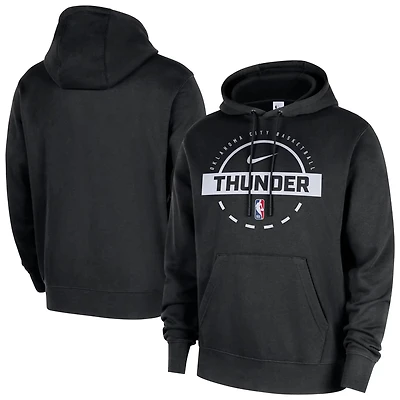 Nike Oklahoma City Thunder 2025 26 Authentic Practice Club Pullover Hoodie