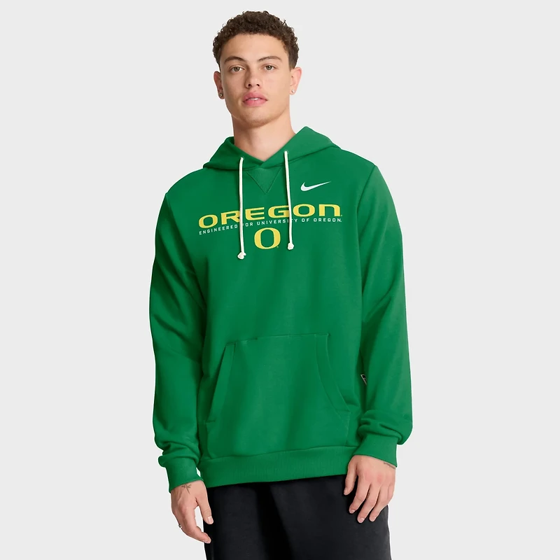 Nike Oregon Ducks 2025 Sideline Standard Issue Dri-FIT Hoodie