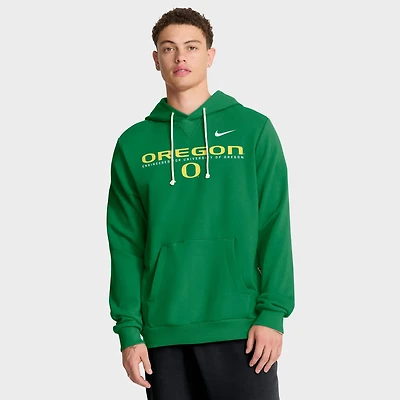 Nike Oregon Ducks 2025 Sideline Standard Issue Dri-FIT Hoodie