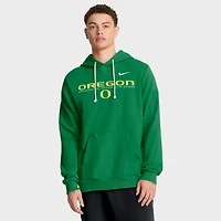 Nike Oregon Ducks 2025 Sideline Standard Issue Dri-FIT Hoodie
