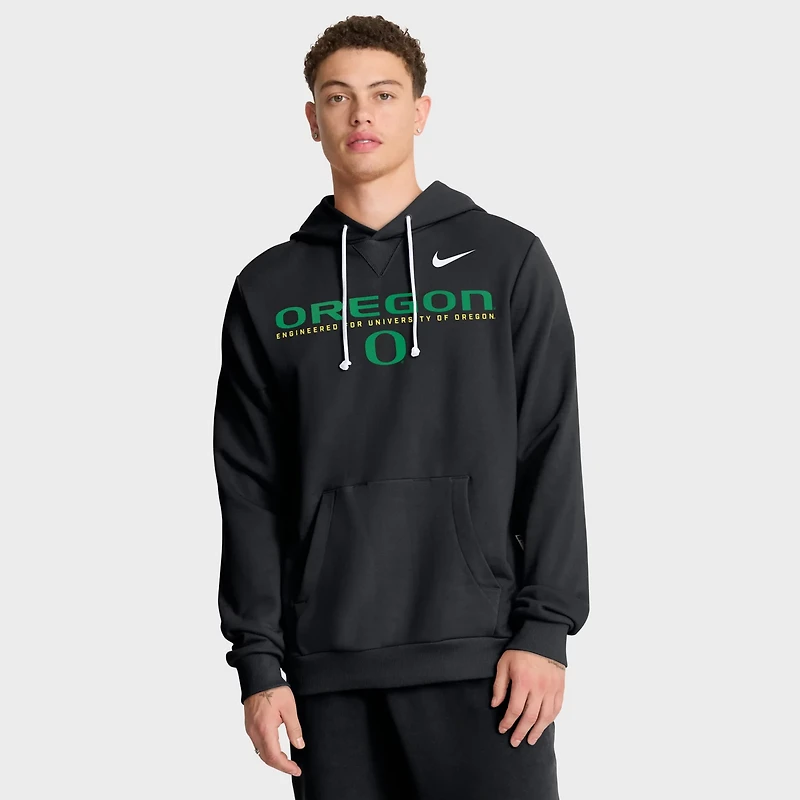 Nike Oregon Ducks 2025 Sideline Standard Issue Dri-FIT Hoodie