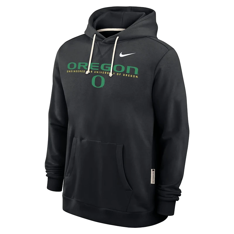 Nike Oregon Ducks 2025 Sideline Standard Issue Dri-FIT Hoodie