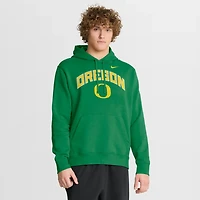 Nike Oregon Ducks Club Fleece Arch Pullover Hoodie
