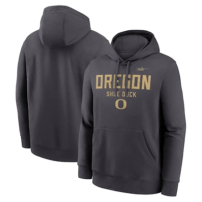 Nike Oregon Ducks Shoe Duck Club Fleece Hoodie