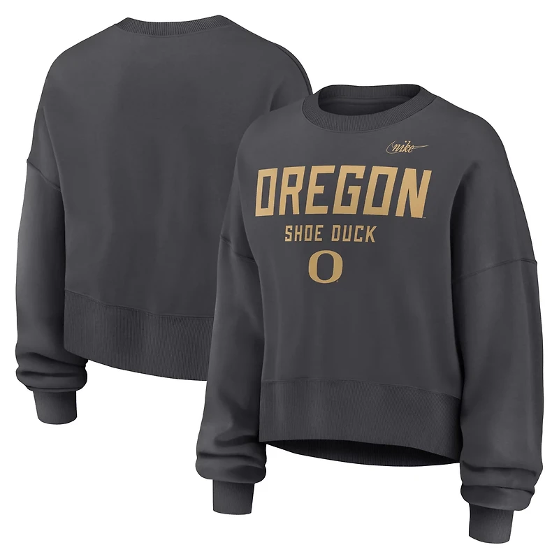 Nike Oregon Ducks Shoe Duck Sweatshirt
