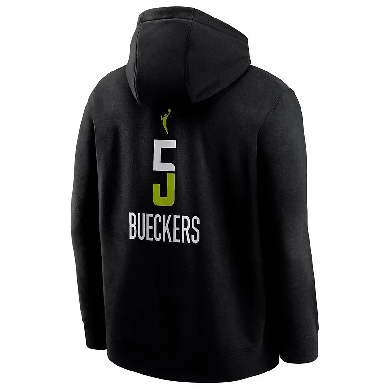 Nike Paige Bueckers Dallas Wings 2025 WNBA Draft Rebel Edition Name Number Pullover Hoodie