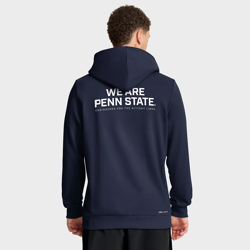 Nike Penn State Nittany Lions 2025 Sideline Standard Issue Dri-FIT Full-Zip Hoodie