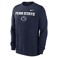 Nike Penn State Nittany Lions Primetime Primary Stack Pullover Sweatshirt