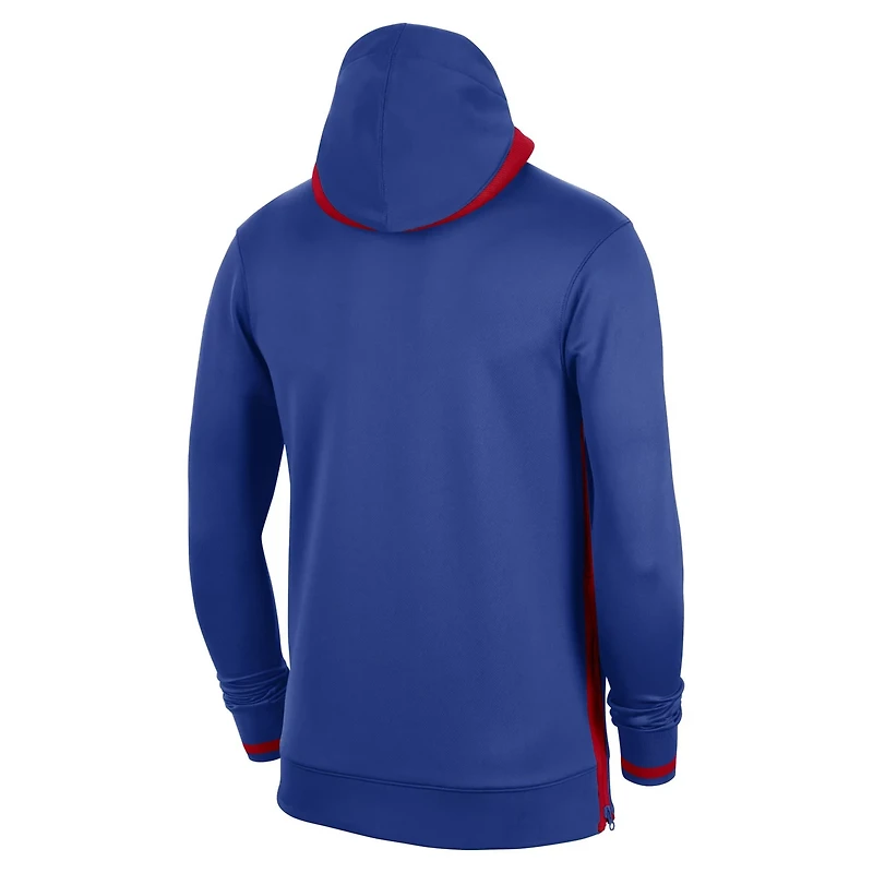 Nike Philadelphia 76ers Authentic Showtime Performance Full-Zip Hoodie