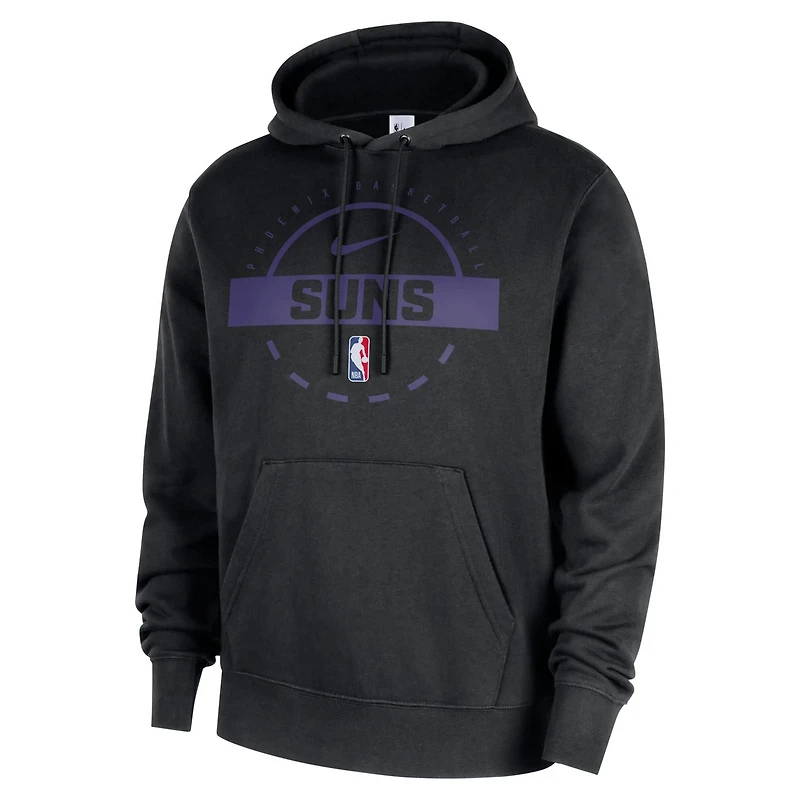 Nike Phoenix Suns 2025 26 Authentic Practice Club Pullover Hoodie