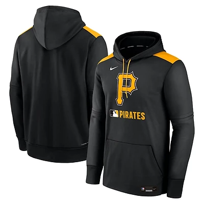 Nike Pittsburgh Pirates Authentic Collection Performance Pullover Hoodie