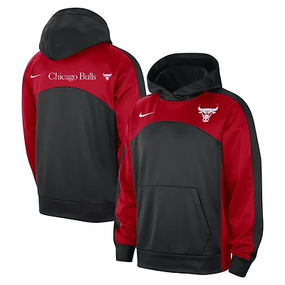 Nike Red Chicago Bulls Authentic Starting Five Force Performance Pullover Hoodie