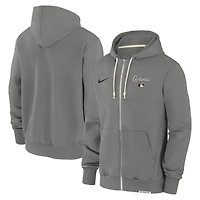 Nike St Louis Cardinals Authentic Collection Travel Performance Full-Zip Hoodie