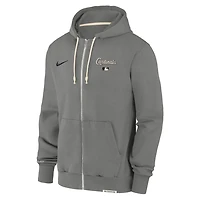 Nike St Louis Cardinals Authentic Collection Travel Performance Full-Zip Hoodie