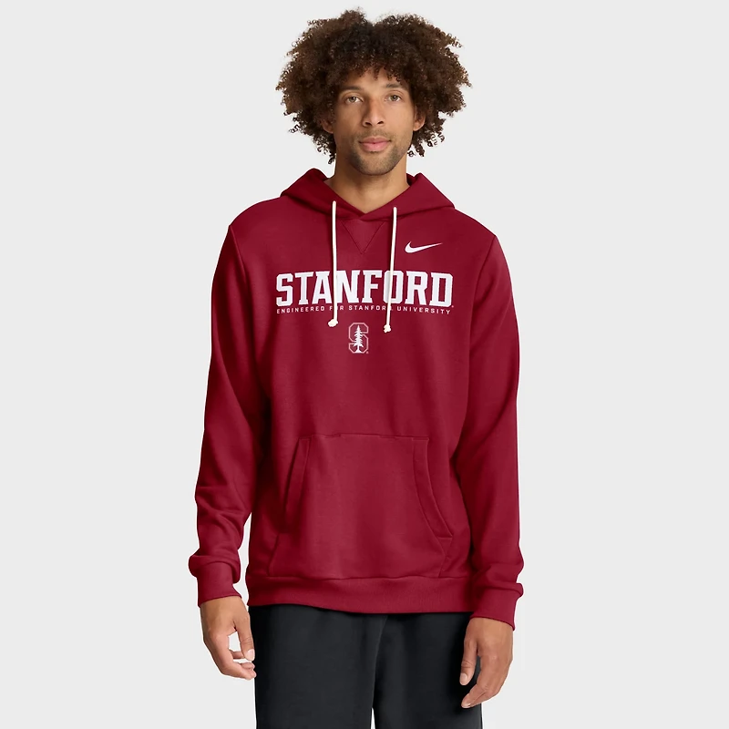 Nike Stanford 2025 Sideline Standard Issue Dri-FIT Hoodie