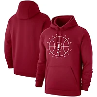 Nike Stanford Basketball Icon Club Fleece Pullover Hoodie