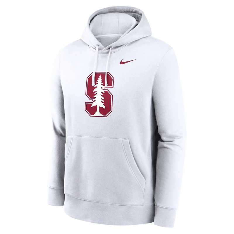 Nike Stanford Cardinal Primetime Evergreen Club Fleece Pullover Hoodie