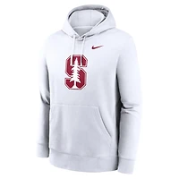 Nike Stanford Cardinal Primetime Evergreen Club Fleece Pullover Hoodie