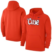 Nike Syracuse Script Club Pullover Hoodie