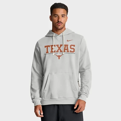 Nike Texas Longhorns 2025 Sideline Performance Pullover Hoodie