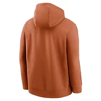 Nike Texas Longhorns Legacy Logo Club Fleece Pullover Hoodie