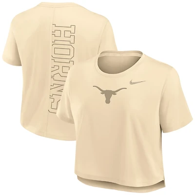 Nike Texas Longhorns Performance Cropped T-Shirt
