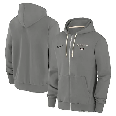 Nike Texas Rangers Authentic Collection Travel Performance Full-Zip Hoodie