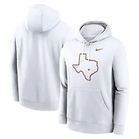 Nike Texas Longhorns Primetime Alternate Logo Club Fleece Pullover Hoodie