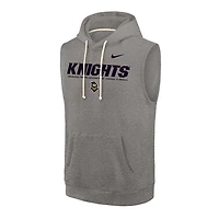 Nike UCF Knights 2025 Sideline Standard Issue Sleeveless Hoodie