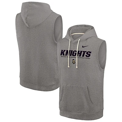 Nike UCF Knights 2025 Sideline Standard Issue Sleeveless Hoodie