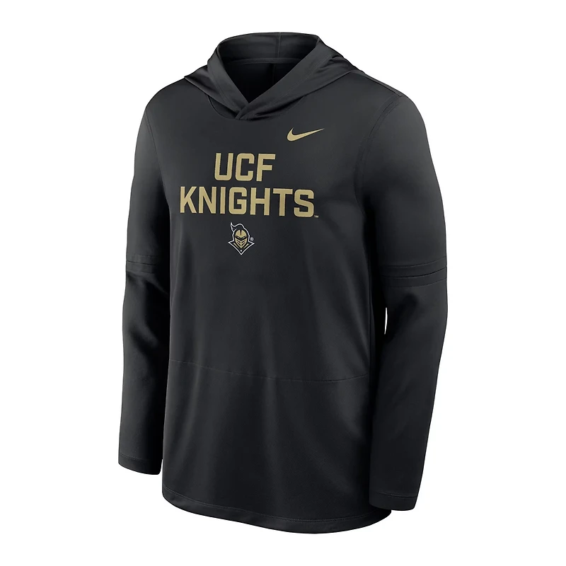 Nike UCF Knights Sideline Dri-FIT Lightweight Hooded Top