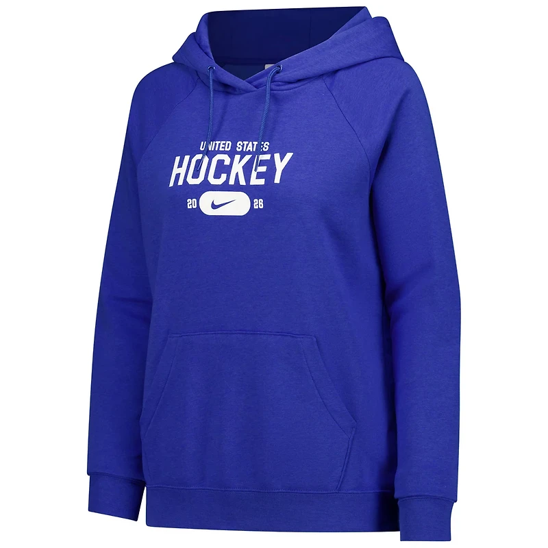 Nike US Hockey Varsity Raglan Tri-Blend Hoodie