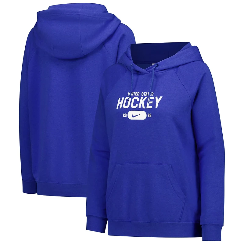 Nike US Hockey Varsity Raglan Tri-Blend Hoodie