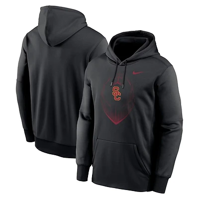 Nike USC Trojans Football Icon Performance Fleece Pullover Hoodie
