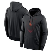 Nike USC Trojans Football Icon Performance Fleece Pullover Hoodie