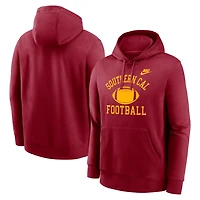 Nike USC Trojans Legacy Football Icon Club Fleece Pullover Hoodie