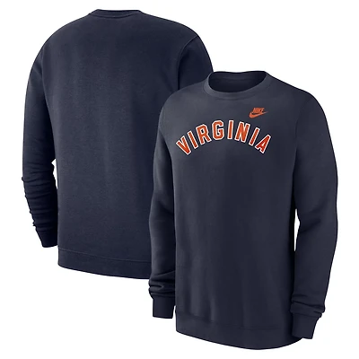 Nike Virginia Cavaliers Vintage Club Fleece Pullover Sweatshirt