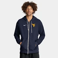 Nike West Virginia Mountaineers 2025 Sideline Standard Issue Dri-FIT Full-Zip Hoodie