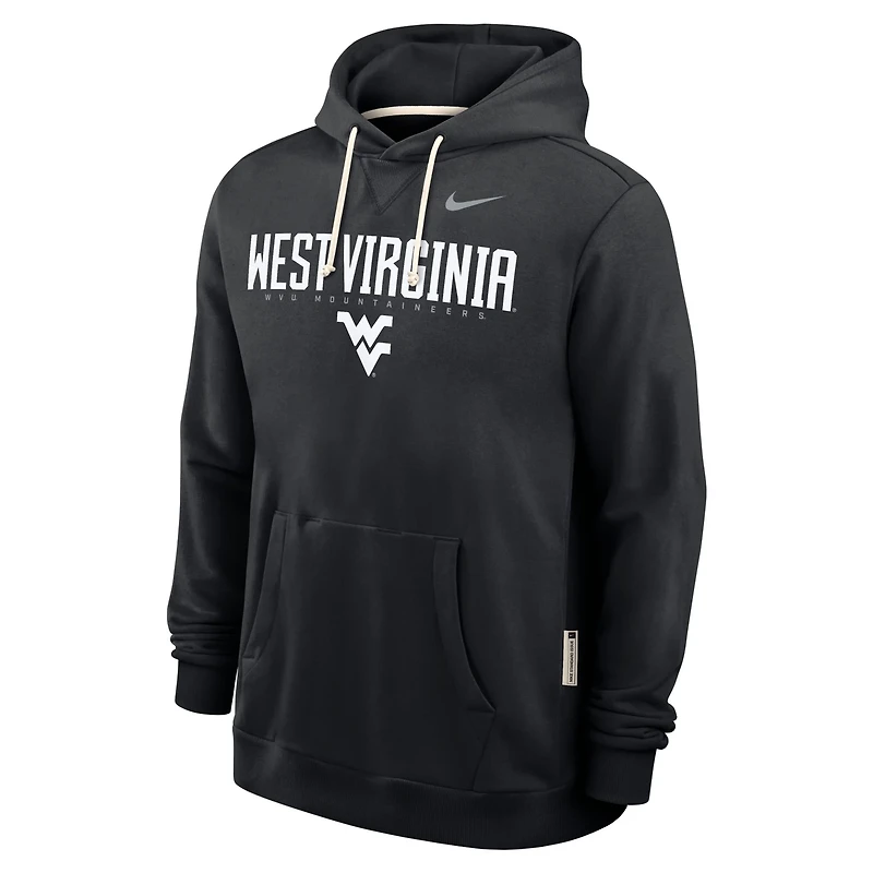 Nike West Virginia Mountaineers 2025 Sideline Standard Issue Dri-FIT Hoodie