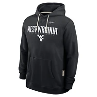Nike West Virginia Mountaineers 2025 Sideline Standard Issue Dri-FIT Hoodie