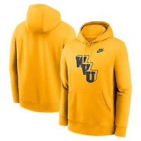 Nike West Virginia Mountaineers Legacy Logo Club Fleece Pullover Hoodie