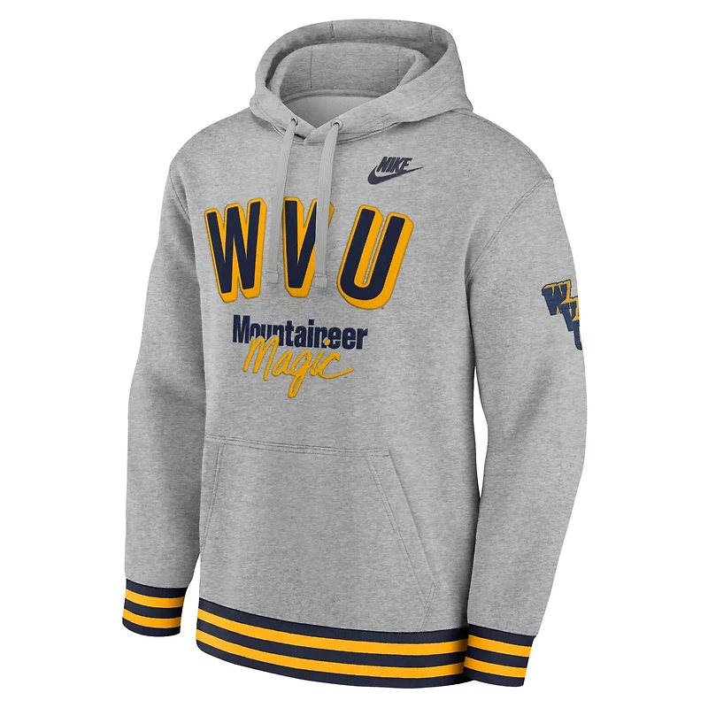Nike West Virginia Mountaineers Legacy Retro Pullover Hoodie