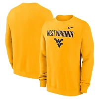 Nike West Virginia Mountaineers Primetime Primary Stack Pullover Sweatshirt