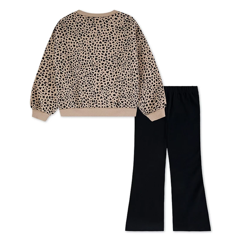 Nike Wild Warmth Crewneck and Flared Leggings 2-Piece Set