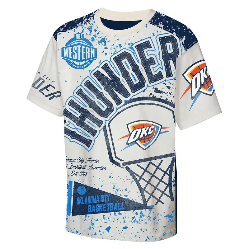 Outerstuff Oklahoma City Thunder Top Player All-Over-Print T-Shirt